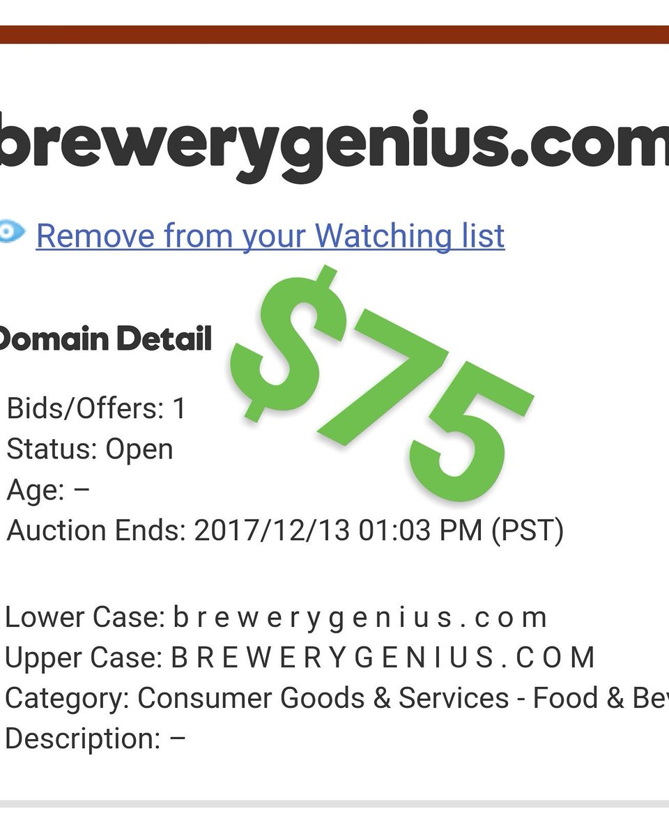 FreeKushner's tweet image. No Reserves $75 Domain Names for Sale @ GoDaddy Auction. Start your new business with a great domain name.