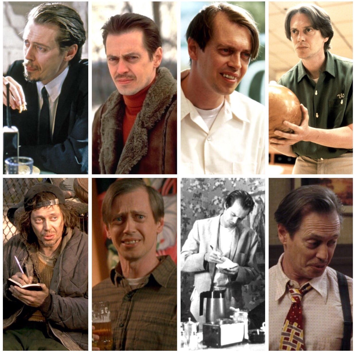 Happy 60th birthday to actor/director/producer Steve Buscemi. 