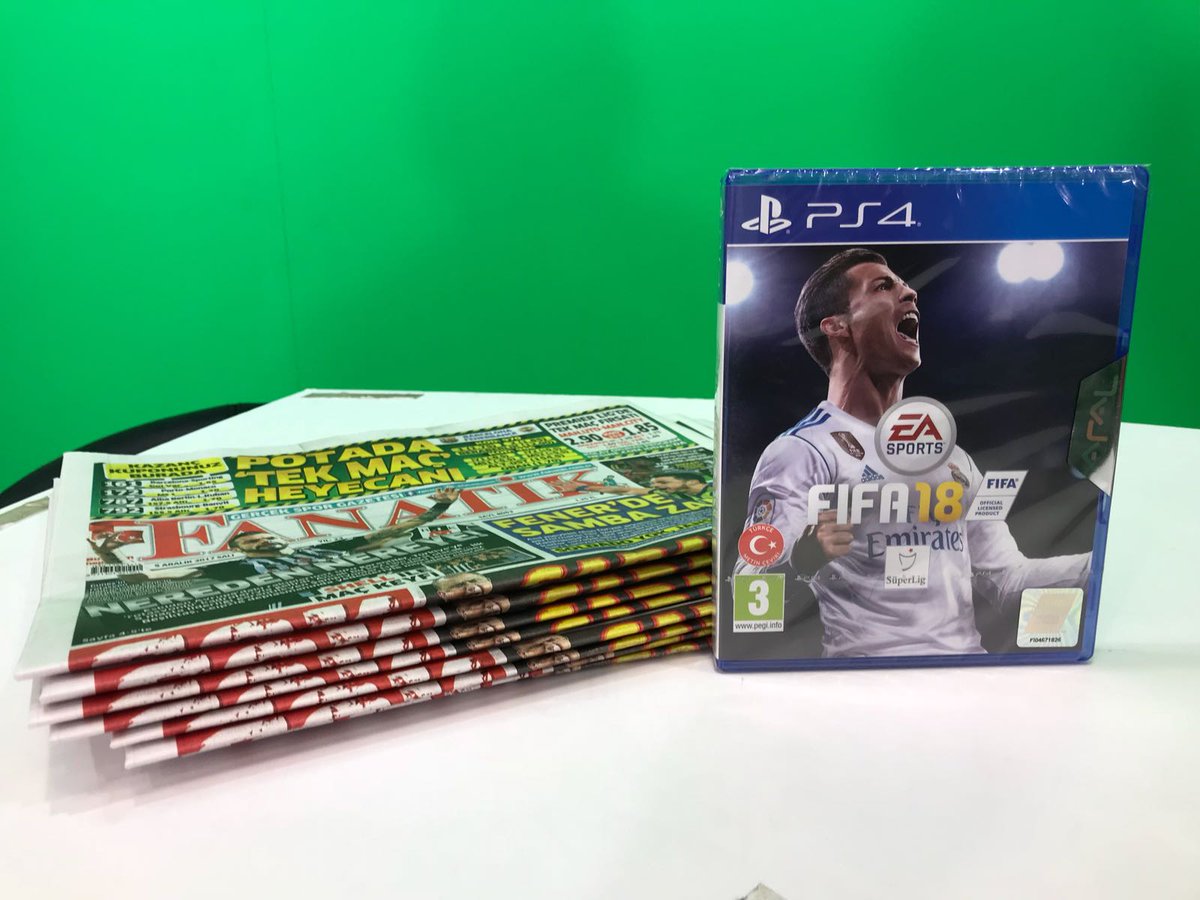 Bu tweet'i 18 Aralık Pazartesi saat 19:30'a kadar RT'leyen 2 okurumuz bizden FIFA 18 kazanacak. Haydi RT'le ve sen de bir şans kazan! #FIFA18