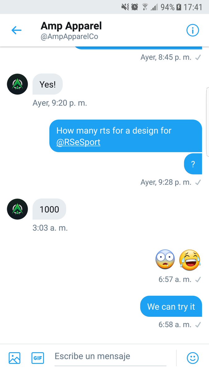 Riioss_'s tweet photo. Chicos va que se puede dar rts y ayudar a saco por favor 🤙🏻❤💪 camisetas gaming para @RSeSport🔱 @YumeeNz_ @AyudasMoski @AyudasDirKa @XzBuLaa @AyudasLooky @AyudasFranK @eSportsSPA @ayudas_iknox @AyudasBosco @AyudasClaim @ayudas_esports1 @AyudasGamingESP https://t.co/q2Pok5GNu5