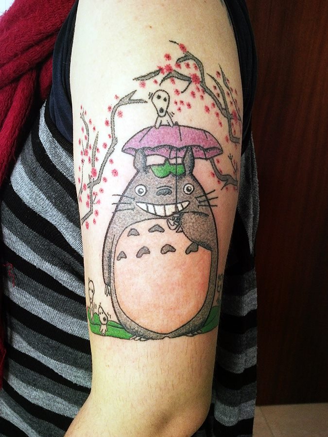 Mary Lou Tattoo Totoro Amp Kodamas 100 Hand Poked Sin Maquina Electrica D Tattoo Totoro Tatuaje Tatuadora Handpoked Colors Miercoles Malaga Granada Anime Hayaomiyazaki T Co Qri0rjewvt Twitter
