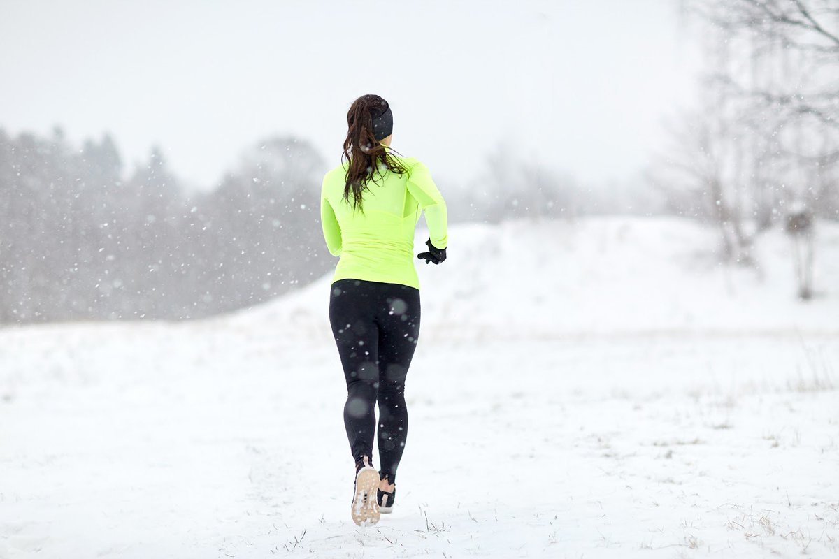 La #neige et la #glace ne peuvent pas nous arrêter de s'entraîner! L’hiver, on est prêt pour toi! 💪 ❄️