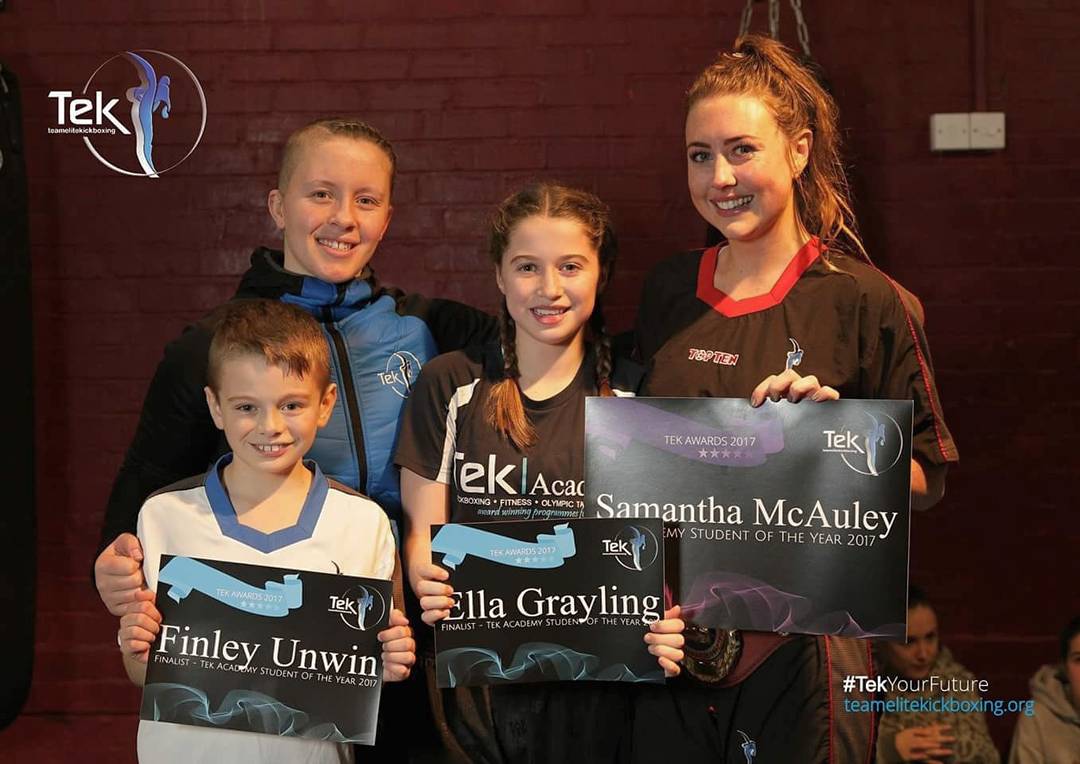 Tekkickboxing's tweet photo. STUDENTS OF THE YEAR 2017π
#TekAcademy
WINNER - Samantha Josephine
#TekArnold
WINNER - Samuel Copland
#TekWestBridgford
WINNER - Molly Walker
#TekWollaton
WINNER - Waheed Hussain
Well Done to all the Winners and Finalists.
#TekYourFuture #TekFinale2017 https://t.co/JYUhTIWxAr