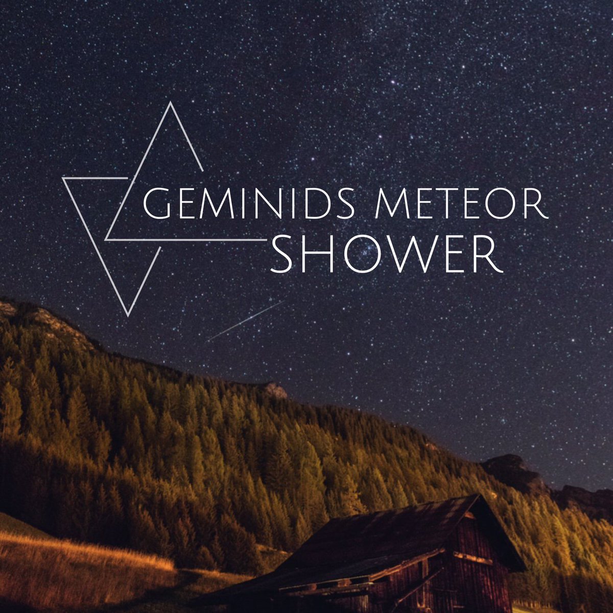 MHReputation's tweet image. The Geminids is the king of the meteor showers. Check it out today!