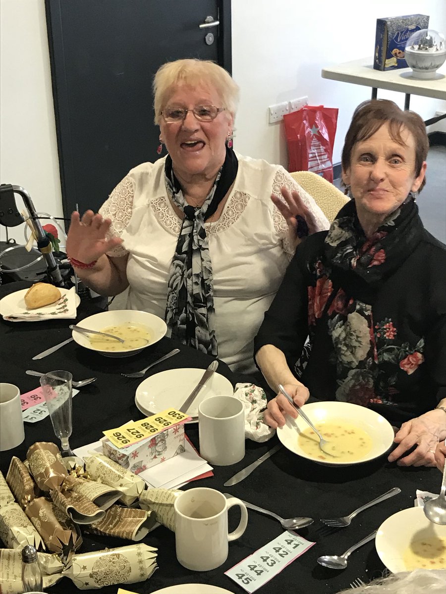 Lovely to see so many residents enjoying our #Christmas dinner afternoon, including festive games, raffle and good fun for all to enjoy. With out the support of our dedicated volunteers, this would not have been possible 👍