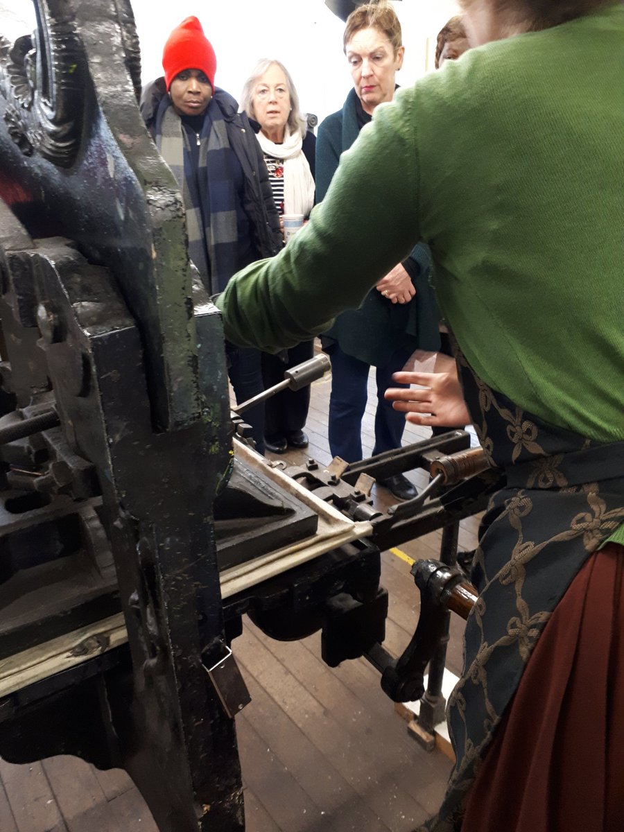 WomensWordsMcr's tweet photo. A big thank you to Elizabeth Willow and Lucy for the great workshop at Hot Bed Press in Salford for Women’s Words Mcr today. https://t.co/XsLrUL6AQW