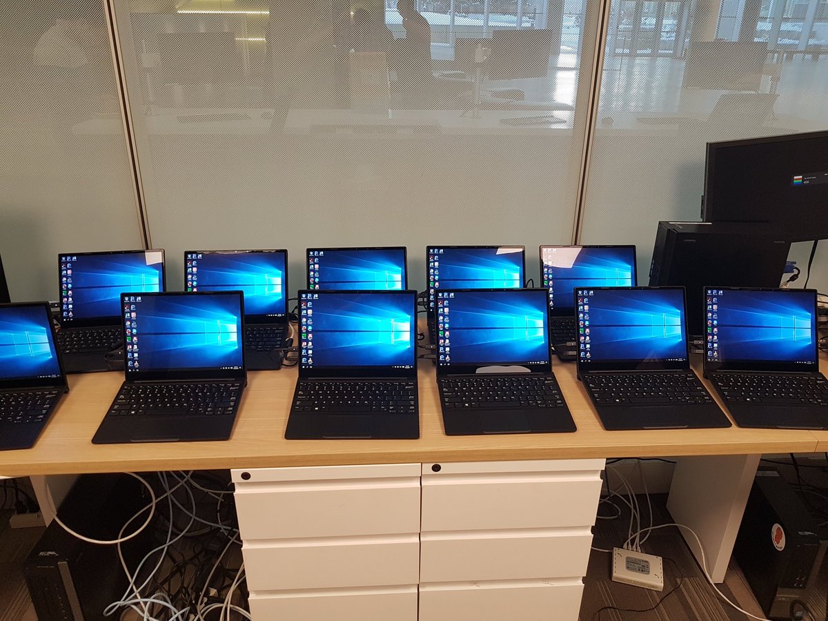 Utm Service Desk On Twitter Setting Up New Tablets For Utm