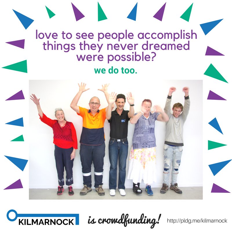 WOW! We're OVERWHELMED by the epicness of you all! You've helped us hit our target plus some! We still have 7.5hrs to go &amp; every cent we raise shows us how much our community believes in giving our team a 2d chance to believe in themselves! Don't stop now! pldg.me/kilmarnock