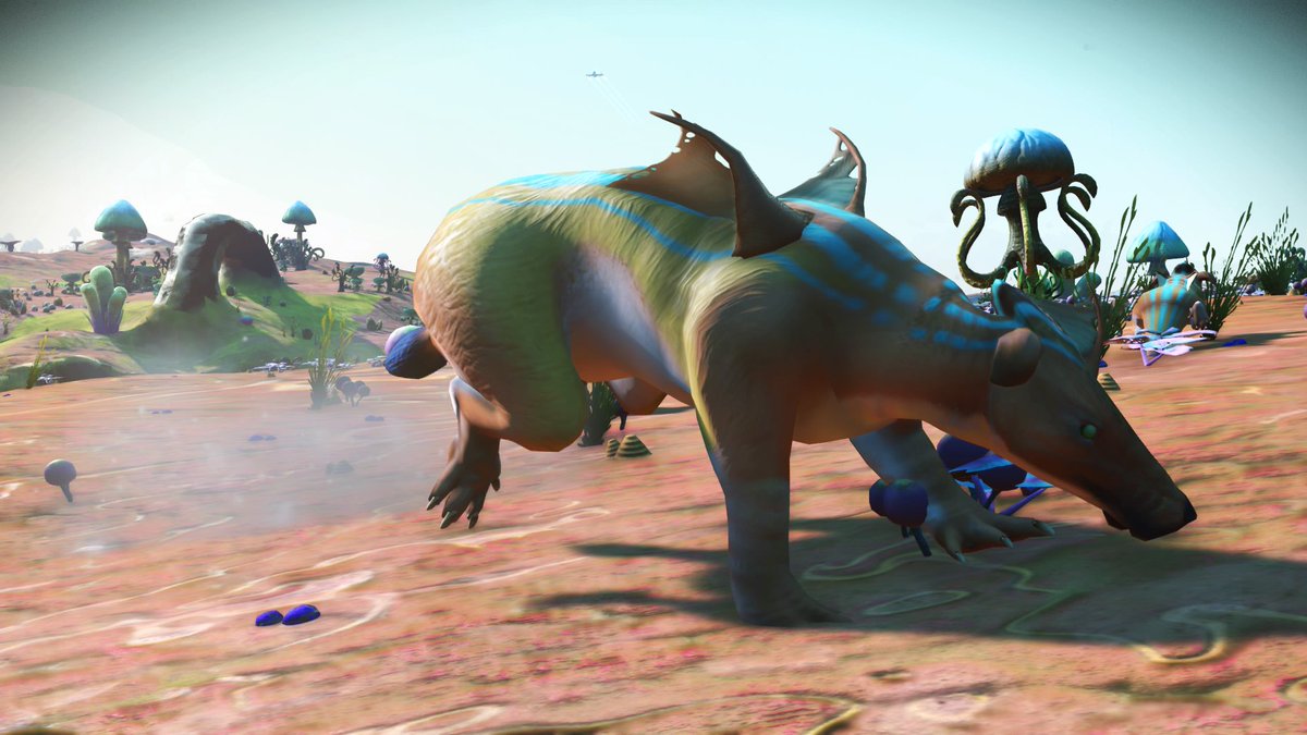 LinShell_NMS's tweet photo. Little Dragon @hellogames #NoMan'sSky #NMSsnaps @NMSsnaps #PS4share https://t.co/DleqbaKM4c