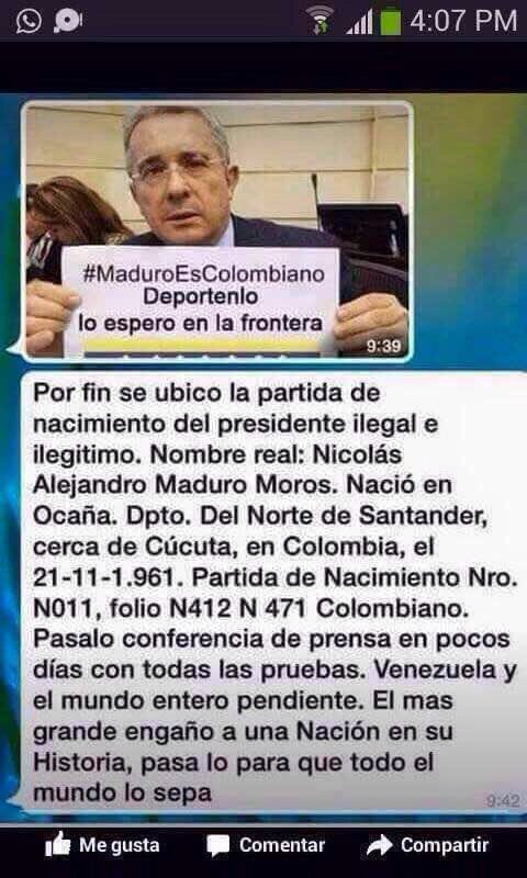 yohn46's tweet photo. @JuanPGuanipa 💥💥💥T LO DIJE AYER. PASA A COLOMBIA 🇨🇴 Y #EXPON ESTA INFORMACIÓN YA Q AQUÍ LOS #PALANGRISTAS NO T LO PERMITIRÁN. 🎯#DESPROCLAMADO A MADURO 🎯;TODOS ESTOS #FRAUDES QUEDARÁN AL DESCUBIERTO Y CAERÁN CON EL TO2 SUS CÓMPLICES 💥💥💥EL PEOR DE TODOS LOS ESFUERZOS ES EL Q NO SE HACE https://t.co/tlyGpAdEZ1