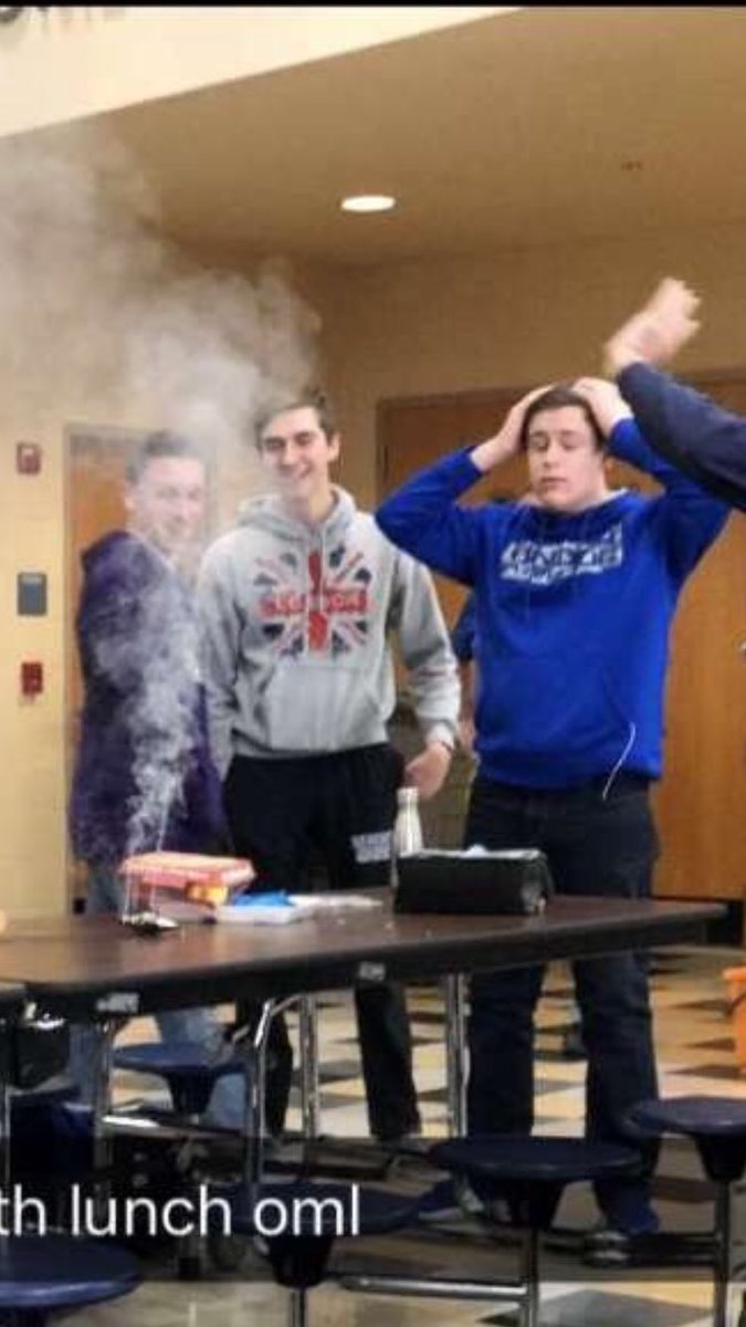 BenBenwenner's tweet image. The moment you realize you set the lunchroom on fire