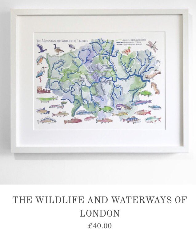 #giftsforhim 👉🏻My London waterways art print was featured in last night's ES gift guide! Thanks for all the purchases! only £40 inc free UK shipping. rebsville.com/artprints/wate… #londonist #Xmasgift #AffordableArtwork