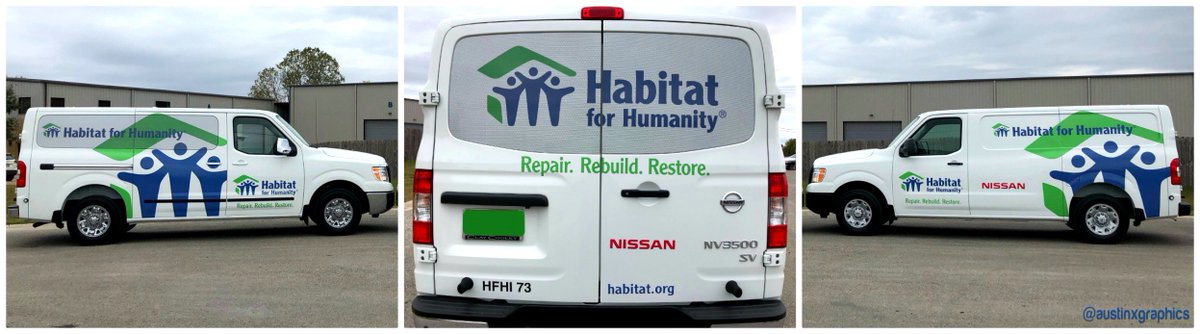 AustinXGraphics's tweet image. You're amazing, Habitat for Humanity! We appreciate your business.  Habitat for Humanity #austinxgraphics #habitatforhumanity #decals