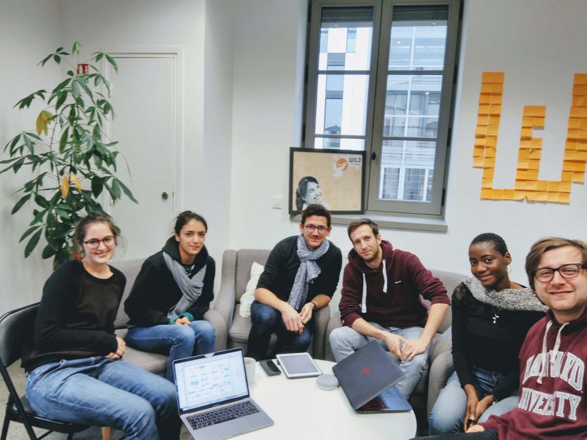 Symfomany's tweet photo. Nos champions de #Lyon pour ce #Hackathon intelligence artificielle #IA avec #GoogleHOMEMini pour @SushiShopEU réinvente l'Expérience Utilisateur avec les étudiants @MBADMB @WildSchool_Lyon #googlehome #MachineLearning #Dialogflow #Worklow #GoogleHome /cc @JCasiro https://t.co/fGvjhKaQhB