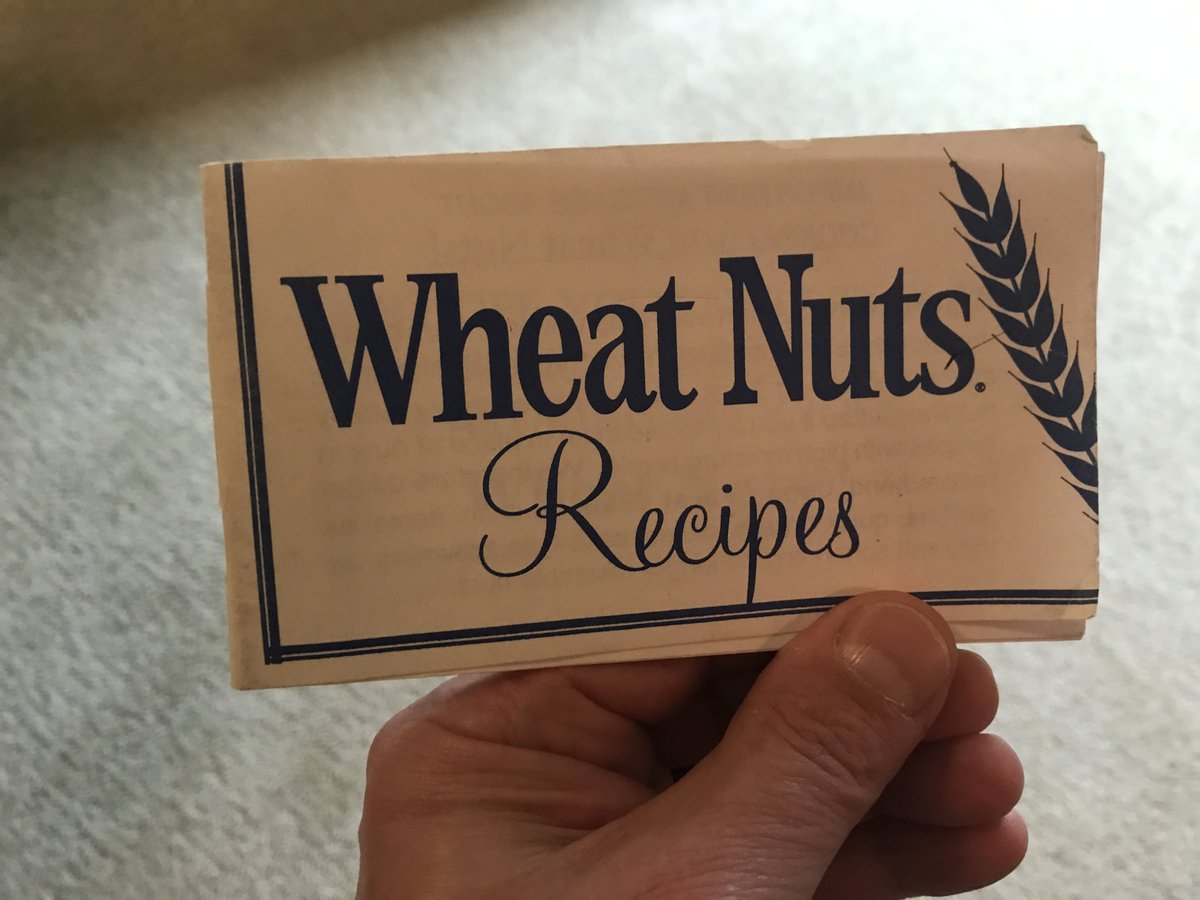 Inclusion_Tech's tweet image. Did you know that we have a copy of the original Wheat Nuts recipe book originally developed by the Pillsbury Kitchens back in the 1970's?  If you're interested in a copy, please send us an email to info@inclusiontech.com.