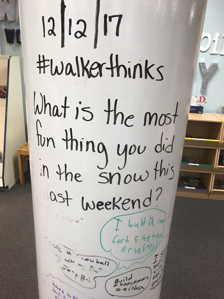 MrsCarterReads's tweet photo. #walkerthinks about fun times in the snow! https://t.co/6LGGspHDXG