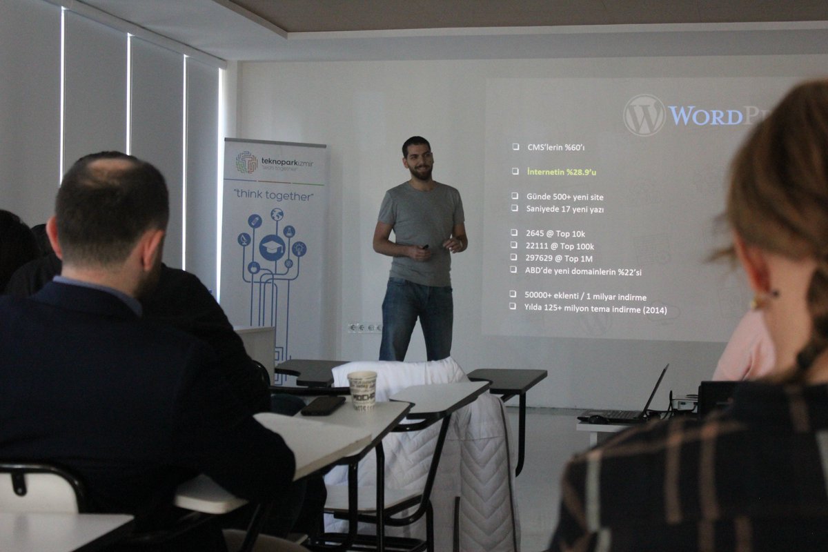 Weptile (@weptile) on Twitter photo This happened today. <a href="/ufukerdogmus/">Ufuk Erdoğmuş</a> giving a talk at <a href="/Teknoparkizmir_/">Teknopark İzmir</a> about the evolution of <a href="/weptile/">Weptile</a> over the years. A little bit of <a href="/WordPress/">WordPress</a> general knowledge had to be included. This happened today. <a href="/ufukerdogmus/">Ufuk Erdoğmuş</a> giving a talk at <a href="/Teknoparkizmir_/">Teknopark İzmir</a> about the evolution of <a href="/weptile/">Weptile</a> over the years. A little bit of <a href="/WordPress/">WordPress</a> general knowledge had to be included.