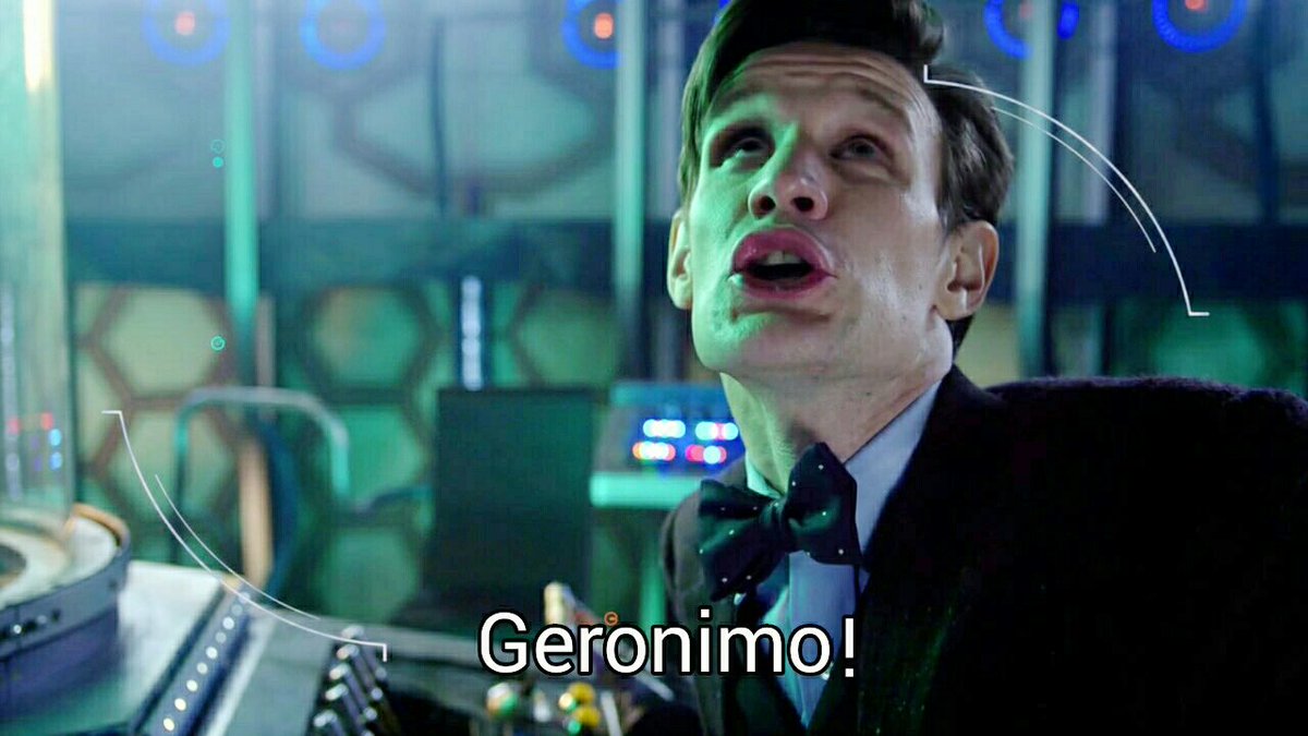 memoriesdw's tweet photo. The Doctor's catchphrases LOL https://t.co/gwwthEQi8R