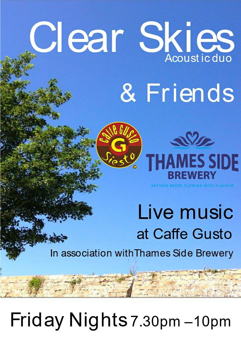 Looking for things to do this weekend? There's live music, ale, wine and great food at Caffe Gusto