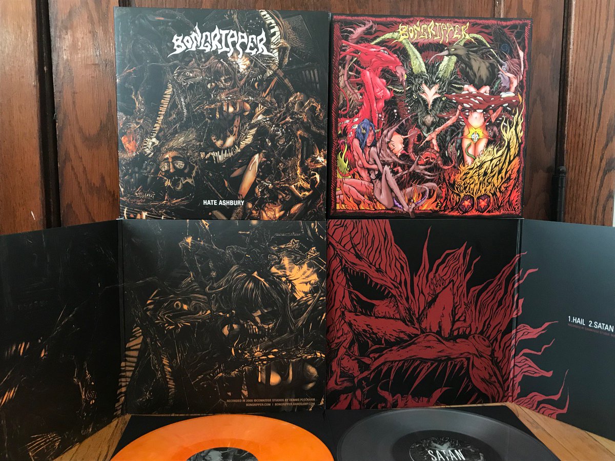 Hate Ashbury 2LP // Satan Worshipping Doom 2LP on sale Thursday, 10AM CST.