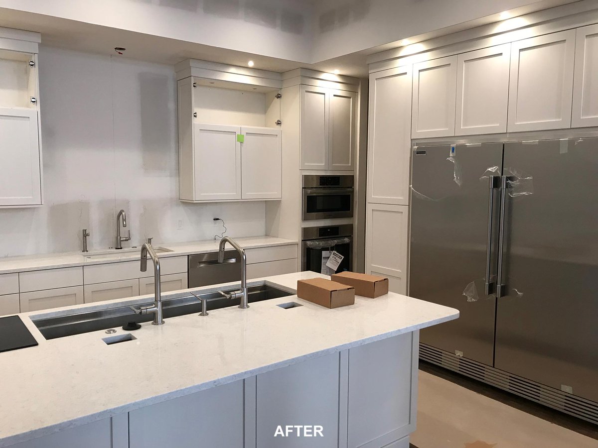 KitchenDesignOK's tweet photo. Lowering standards is not always a bad thing. Particularly in cases such as lowering the ceiling height for intriguing #kitchenremodels such as this one. 
#kitchenideas #kitchendesign #tulsakitchendesigner https://t.co/uo9m5DAlpJ