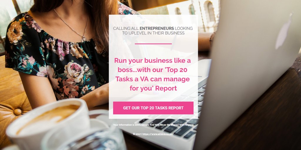 EliteVirtualAss's tweet image. Struggling with #technology #marketing and no time for #ideas? Why not #outsource to a #Pro check our #report ow.ly/FRw230h9JdQ