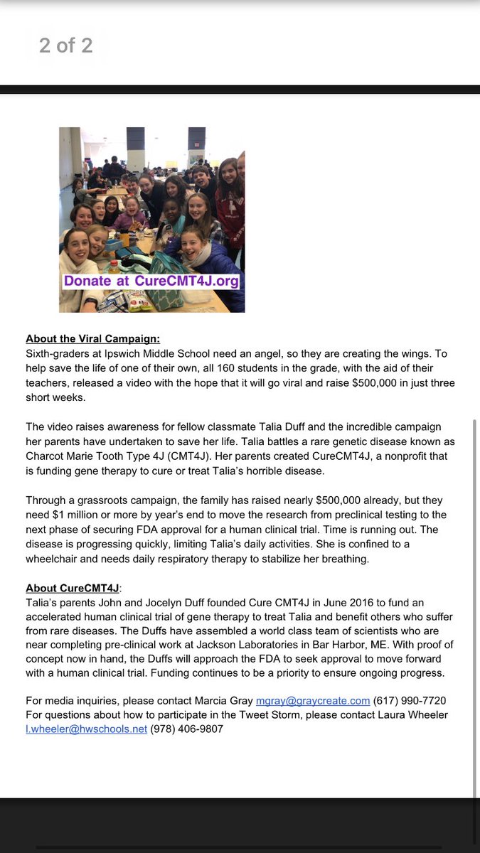 tommycomp10's tweet photo. Spread the word! @TheEllenShow @jimmyfallon @IAmSteveHarvey @JKCorden #WeNeedAnAngelDonor #CureCMT4J https://t.co/UBvzFDD4ri https://t.co/8VNmr08AOG