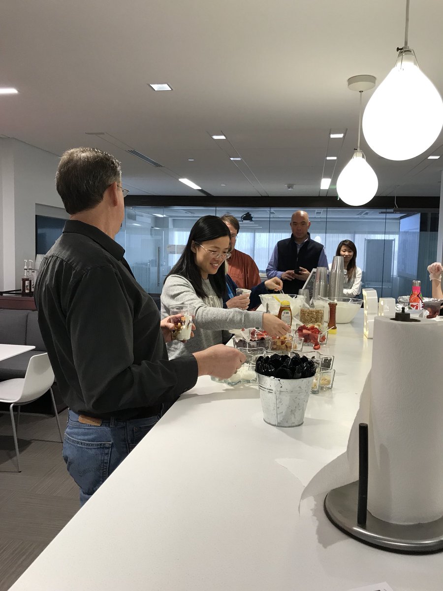 cambridge_park's tweet photo. Our Turkey Trot Challenge Winners: @MicroFocus won a Parfait Bar for their entire company! Great work! #EXOS #fitness #challenge #turkeytrot #lfrep #CPD https://t.co/ZkGXlV30oT