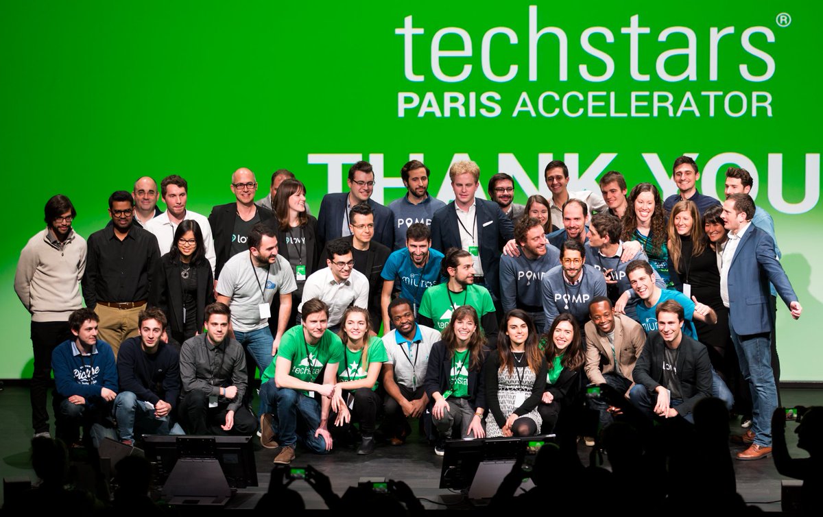 Il y a une semaine, <a href="/techstars/">Techstars</a> Paris organisait son premier #TSDemoDay à <a href="/joinstationf/">STATION F</a>. Un grand bravo aux équipes de #BeSafeIO, <a href="/EyelightsFR/">EyeLights</a>, <a href="/HydroIQ/">HydroIQ</a>, <a href="/LovysInsurance/">Lovys</a>, <a href="/miuros_software/">Miuros 🚀</a>, <a href="/POMPfuel/">POMP</a>, <a href="/SnapSwap/">SnapSwap</a>, <a href="/TerraManta/">TerraManta</a>, <a href="/Wakeo_shipping/">Wakeo</a> et <a href="/FollowZify/">Zify</a> ! #TSParis