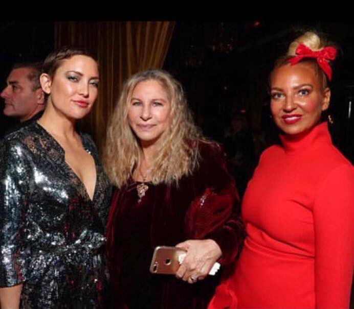 With Kate Hudson and <a href="/Sia/">sia</a> last weekend.