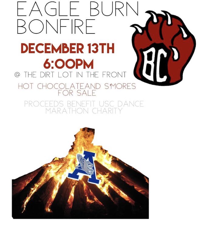 BCHS_DM's tweet photo. Bonfire tonight!!! All proceeds go to the local children hospital!
#FTK https://t.co/2f04v6W1vq