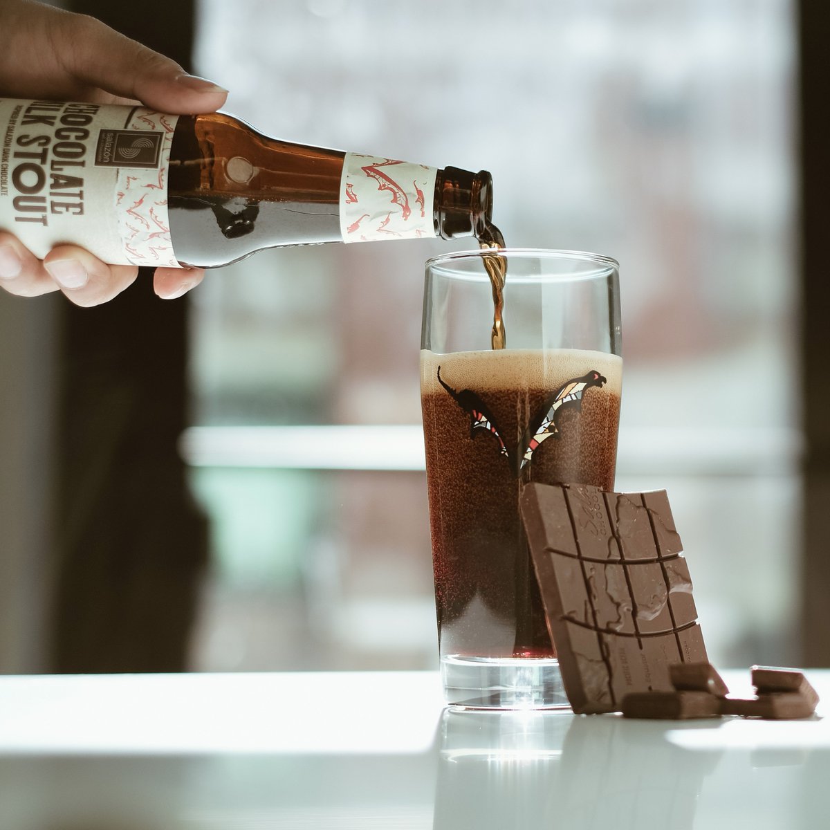 Flying Dog Brewery (@flyingdog) on Twitter photo Chocolate...because Lord knows the world doesn't need another fruitcake. This Chocolate Milk Stout takes inspiration and ingredients from <a href="/salazonchoc/">Salazon Chocolate Co</a> - roamers of the earth, pioneers of salted chocolate and drinkers of damn good beer. Pt. 2 of our Last Minute Gift pack. Chocolate...because Lord knows the world doesn't need another fruitcake. This Chocolate Milk Stout takes inspiration and ingredients from <a href="/salazonchoc/">Salazon Chocolate Co</a> - roamers of the earth, pioneers of salted chocolate and drinkers of damn good beer. Pt. 2 of our Last Minute Gift pack.