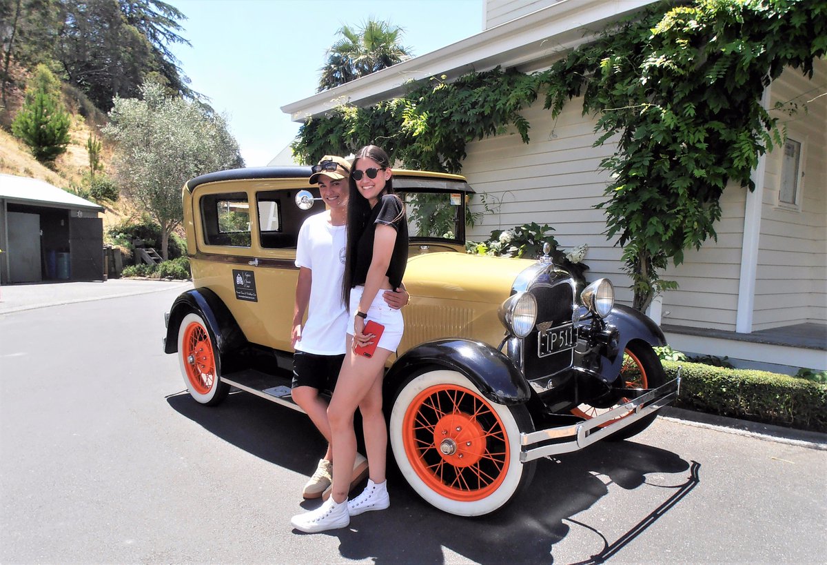 NapierClassics's tweet photo. Buttercup (1928 Ford Model A) on tour at @missionestate  yesterday https://t.co/2AgpxtRwV5