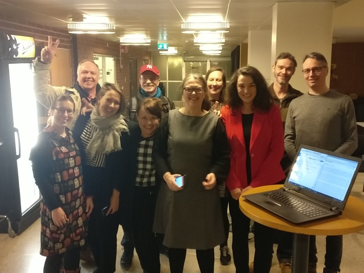 OKFFI's tweet photo. The board of @OKFFI 2018: @susannaanas, @kaisitah, @riiajarvenpaa, @kiiskile, @hannapaka, @plomm3r, @AkiSaariaho, @blinameta, @teromakotero, @OPuukko &amp; @piadibe as external secretary. Worth following! https://t.co/jDcKpI1hI6