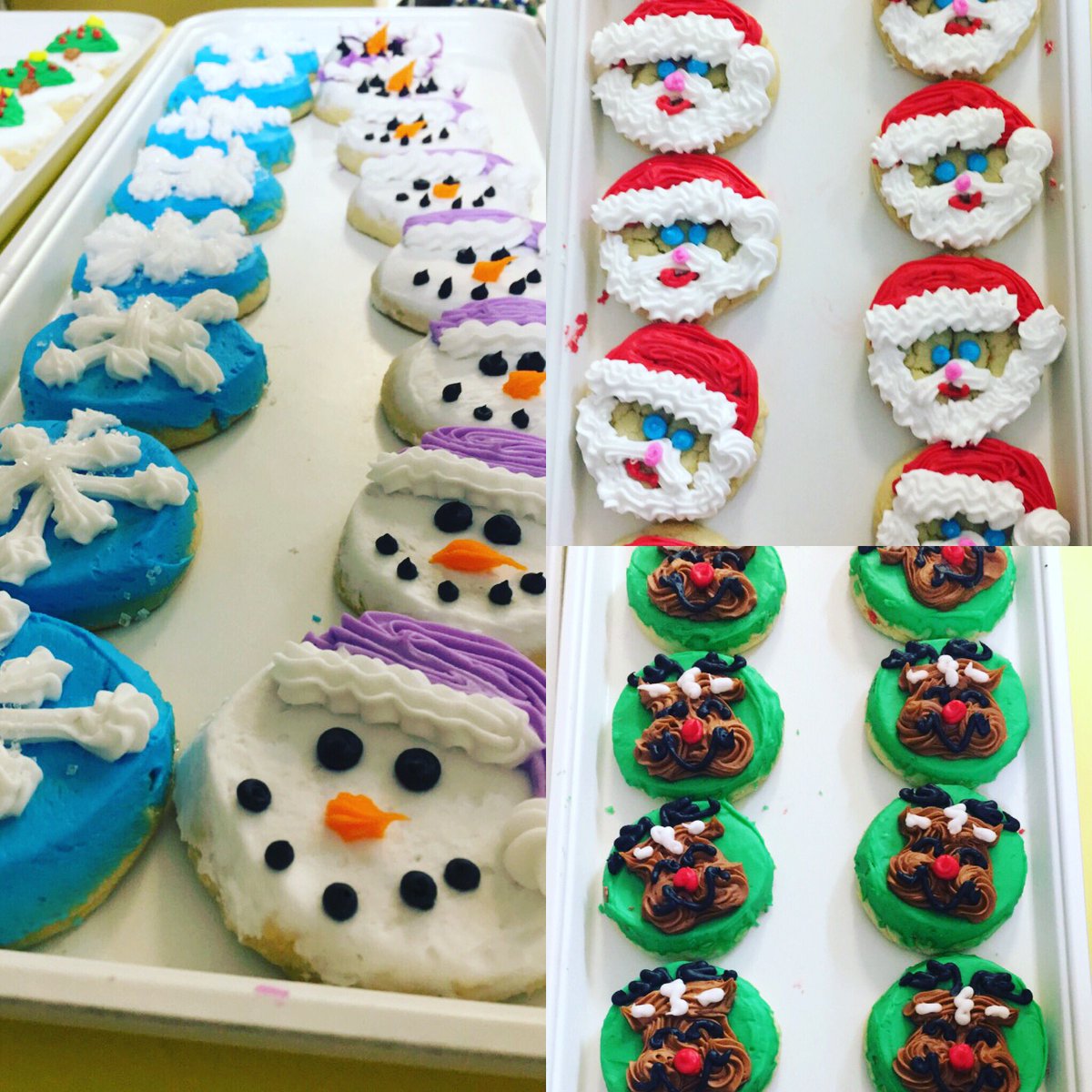 It’s the best time of the year for cookies! Give us a call or stop by to place all of your holiday orders today ❄️♥️🎄💙⛄️ #EileensCookies