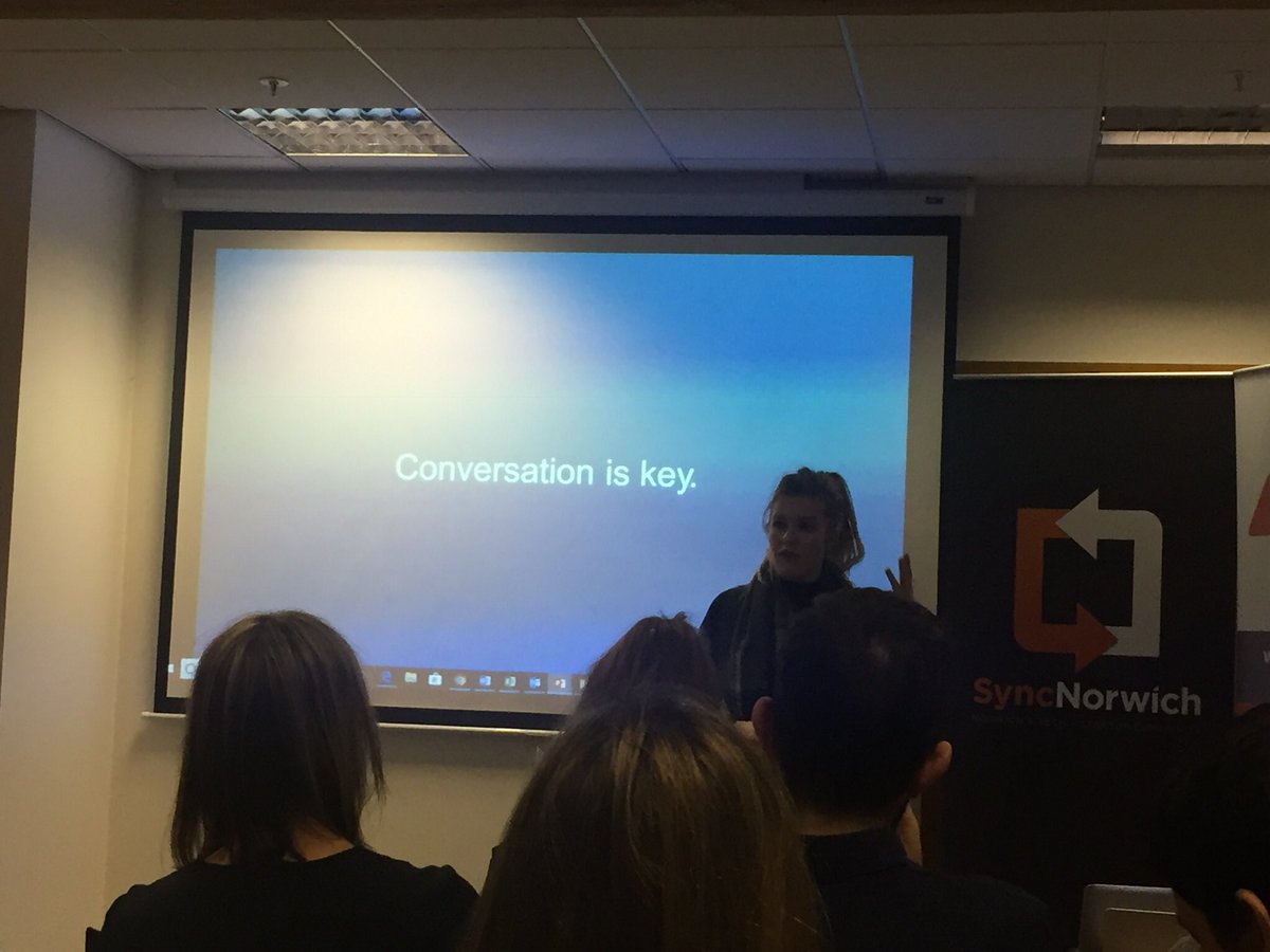 Conversation is key <a href="/STC_Unwind/">Unwind</a> - we are too proud of <a href="/ElenaLockyer/">Elena Lockyer</a> #SyncTheCity