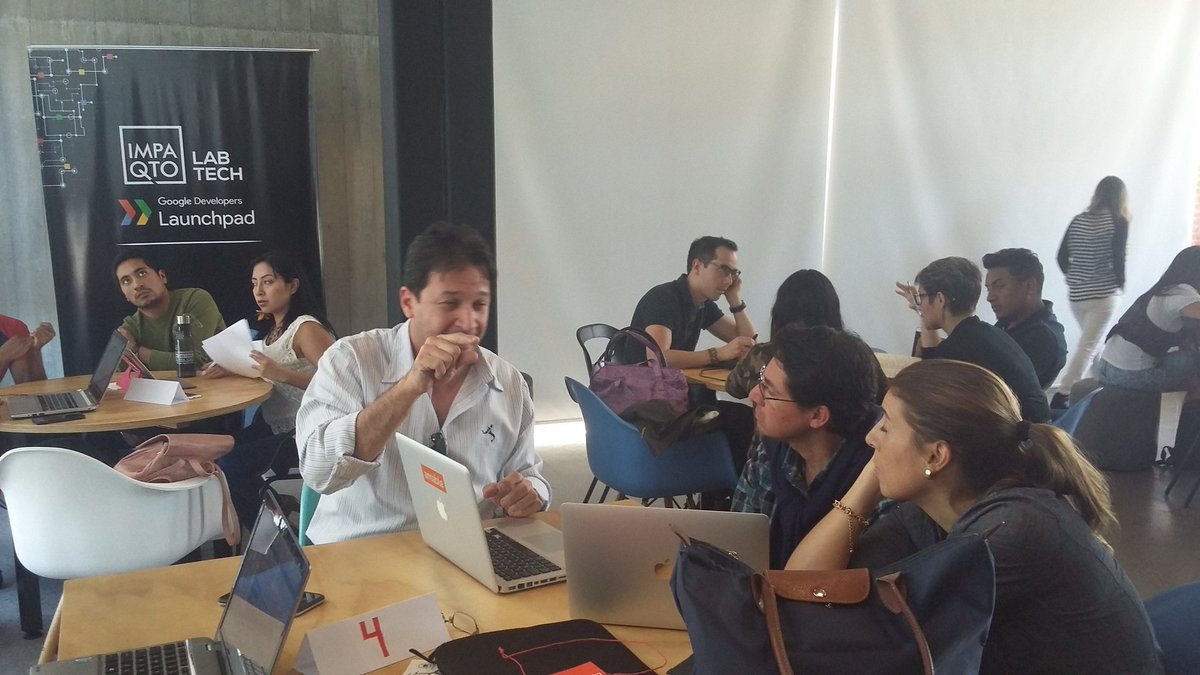 IMPAQTOec's tweet image. Empezamos con las mentorías en #IMPAQTOLabTECH #Google #Launchpad