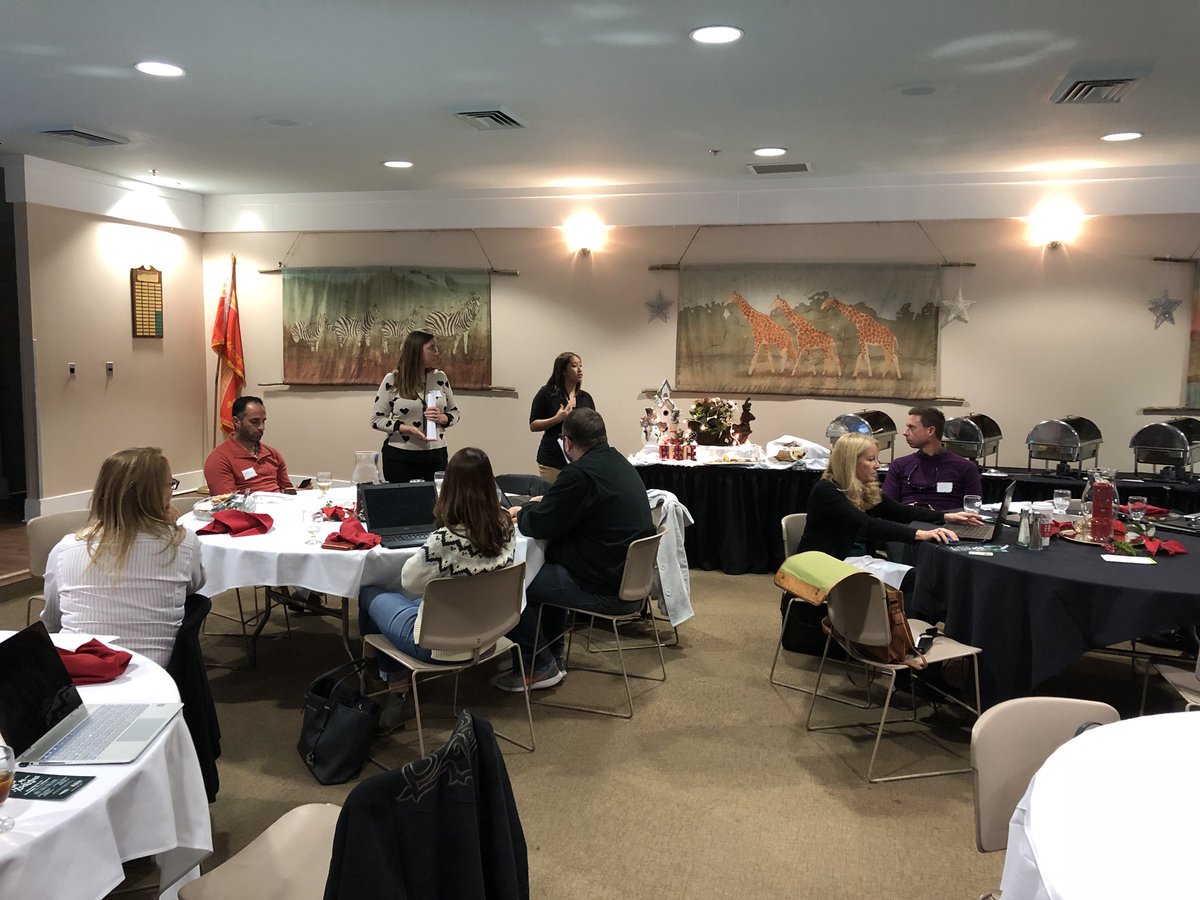 4mcadam's tweet photo. Two first-time #GPUGSummit attendees recall their #Nashville experience here at #GPUGJAX meeting ...excellent feedback; happy members, too! #GPUG https://t.co/qlEU3pOdvG
