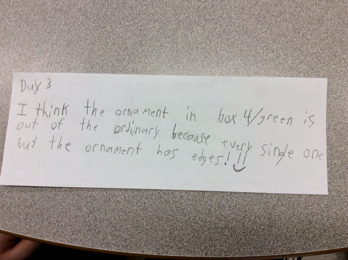 Day 3 - 12 days of Tweet-mas
#TVDSBmath