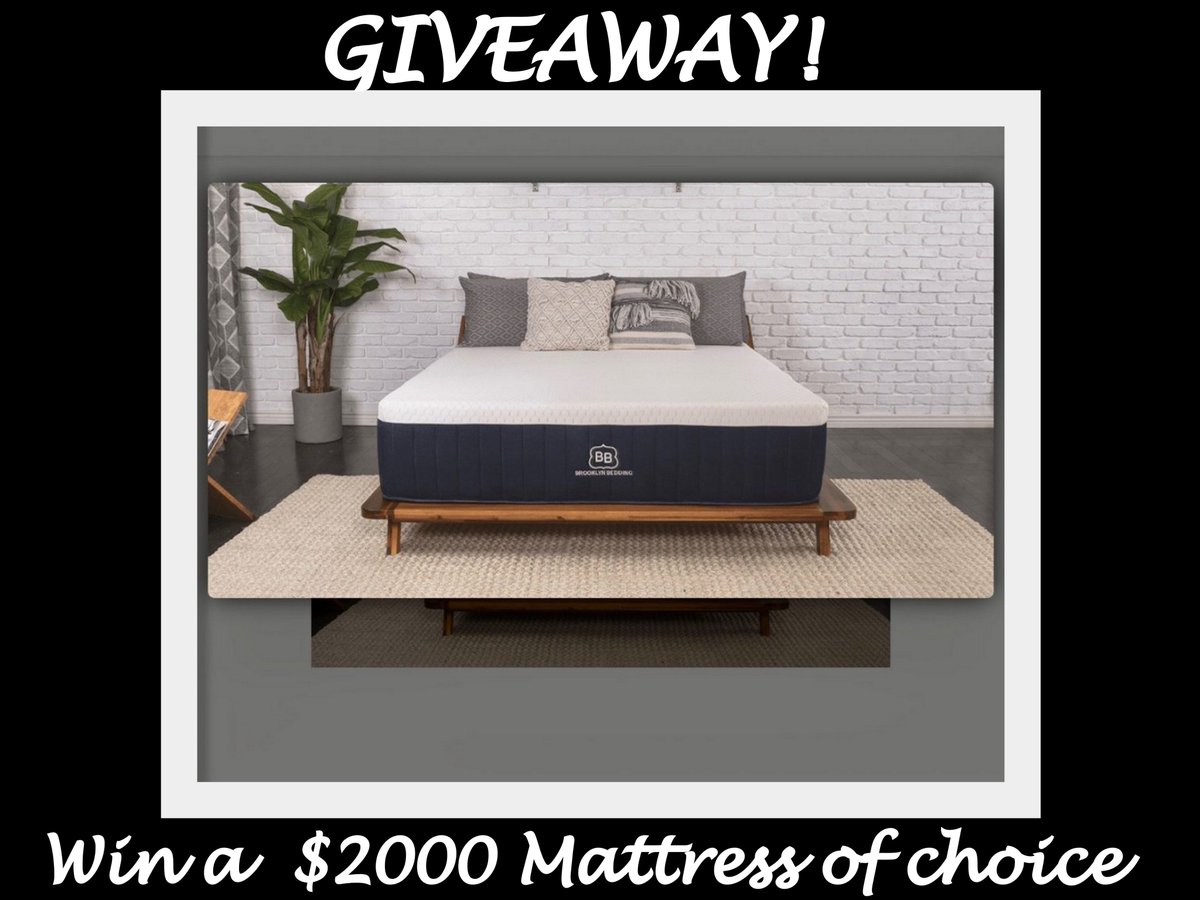 ladyboarder9669's tweet photo. How to Ensure an Amazing Night’s Sleep: The #BrooklynAurora #Bed by #BrooklynBedding + a GIVEAWAY #BestMattressEver #sleep #sleeptips #bedtips #health #wellness #mattress #bedinabox #giveaway #contest #win #memoryfoammattress https://t.co/aR74vw5rUf https://t.co/wuNyUZCSNm
