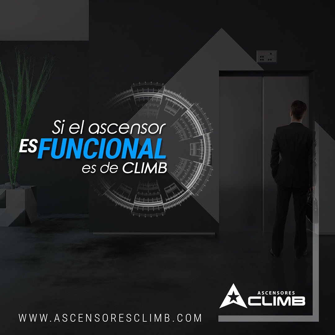 Distribuimos y damos mantenimiento únicamente a nuestros ascensores CLIMB. De fabricación Española. Si quieres ver todos nuestros equipos entra ya en: ascensoresclimb.com 

#Ascensores #IngVenezuela #IngCaracas #Cabinas #13Dic #Mantenimiento #Arquitectura #Elevadores #Caracas