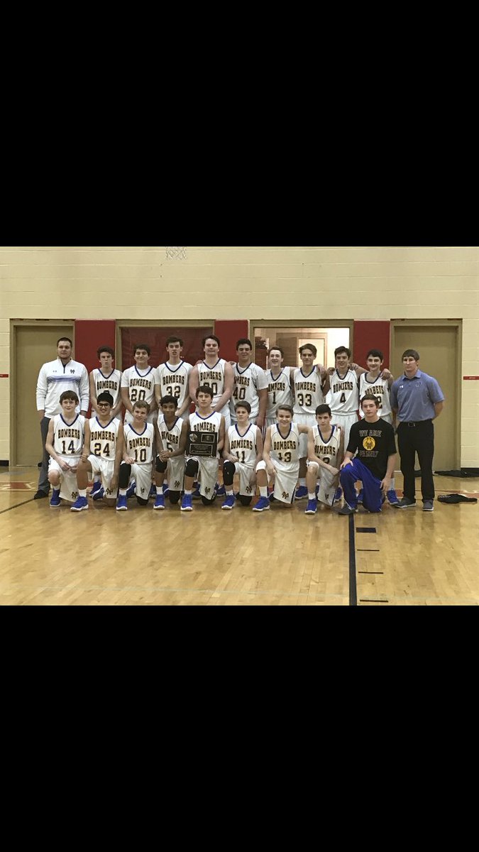 Congrats to the 9th grade Bombers on winning the Cave City tournament!! It took double overtime but the guys battled and came away with a 2 point win against a very sound team in Southside Batesville!! Way to end the semester with a quality win and a trophy!!! #bombers #family
