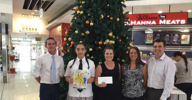 Congratulations Milika on your success in the Campbelltown/Camden/Narellan Advertiser’s ‘Design and Ad Campaign’.  We are so proud of your artistic achievements of coming 1st the high school category.