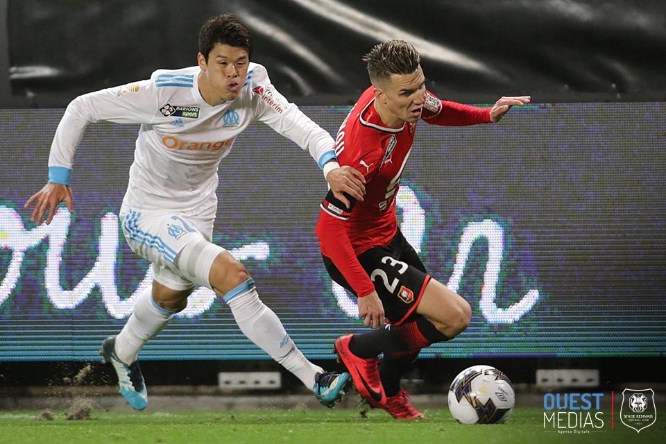 mdodesporto's tweet photo. Rennes de Mexer vence (4-3) nos penaltis o Marselha após empate 2-2 e avança para os quartos de final da Taça da França. https://t.co/hWyVnZXFUd