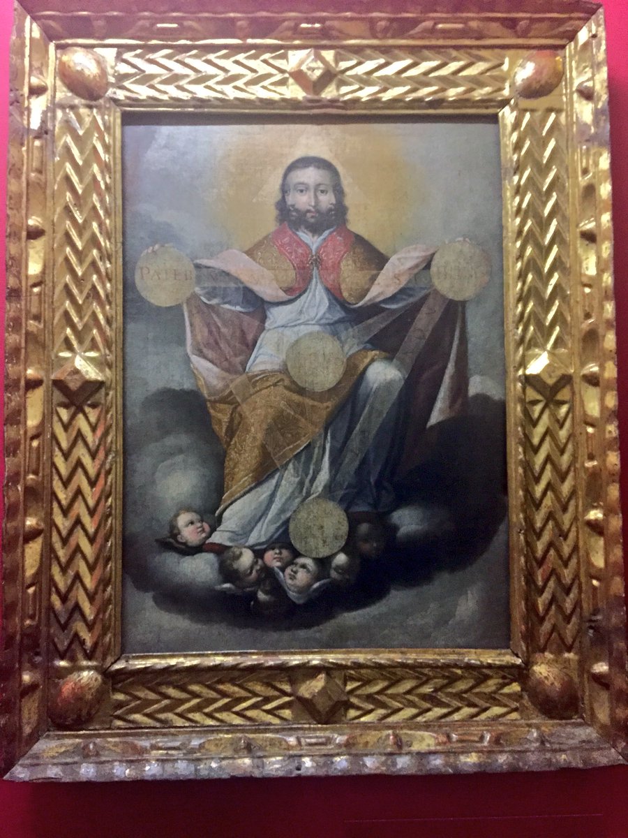 La alegoría es una metáfora ilustrada que comunica conceptos mediante figuras humanas, animales, plantas u objetos.  SIMBOLO DE LA TRINIDAD de Gregorio Vasquez de Arce y Ceballos <a href="/museocolonial/">Museo Colonial</a> un exelente ejemplo. Muy recomendado!!