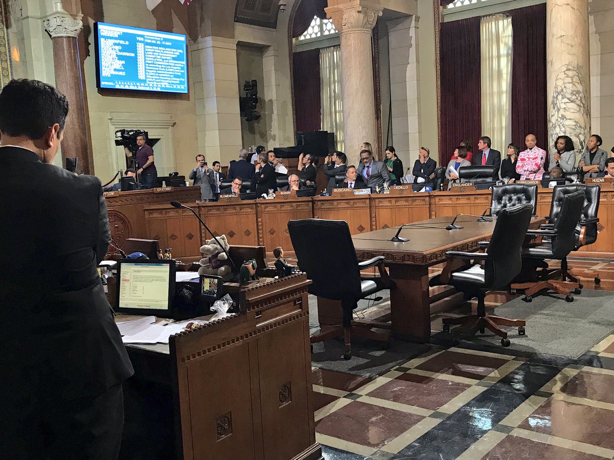 Planning4LA's tweet photo. UPDATE: #AffordableHousing #LinkageFee approved by @LACity Council. ✔️ #Planning4LA https://t.co/fCWOi0SOP3