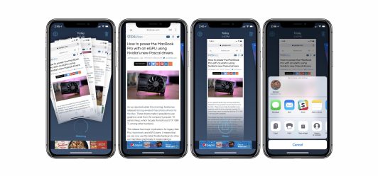 9to5mac's tweet image. How to combine multiple screenshots into a single image on iPhone 9to5mac.com/2017/12/13/how… by @michaelpotuck