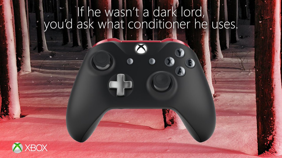 XBOX's tweet photo. Can you name the character that inspired today's look? Tweet your answer w/ #StarWarsSweepstakes for a chance to win the controller and a copy of #StarWarsBattlefrontII [T]. Rules: https://t.co/ofSguVMHmL https://t.co/zi0rkRKrzf