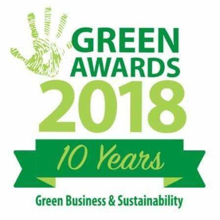 Delighted to announce we have been shortlisted for the 2018 <a href="/GreenAwards/">GREEN AWARDS</a> 😀
