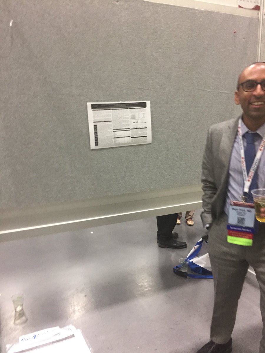 Girish KunapareddyMD (@girishkuna) on Twitter photo #ASH17 #Yuuge success. <a href="/sagarpatel/">Sagar Patel, MD</a> here for scale. #medhumor #CostEffectivePosterCare #ASH17 #Yuuge success. <a href="/sagarpatel/">Sagar Patel, MD</a> here for scale. #medhumor #CostEffectivePosterCare